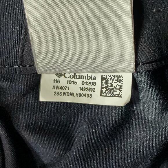 Columbia Omni Shield Skirt sz 1X Women Nylon Black Pocket Tennis Pickleball Golf - Picture 5 of 10